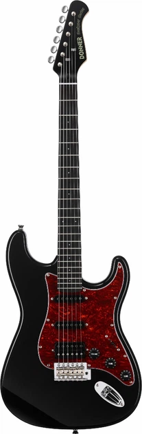 Електрогітара DONNER DST-200 Black - зображення 2