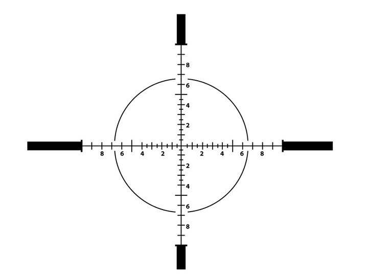 Прицел U.S. Optics SR-6S 1.5-6x28 F1 марка JNG MIL с подсветкой. МРАД - изображение 2