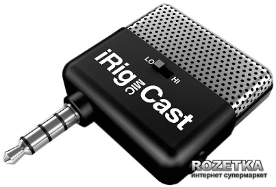 Микрофон IK Multimedia iRig Mic Cast – фото, отзывы