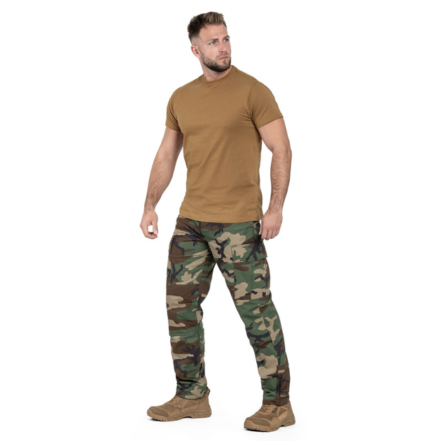 Футболка Mil-Tec армійська M T-shirt US Style Coyote (11011005-903-M) - зображення 2