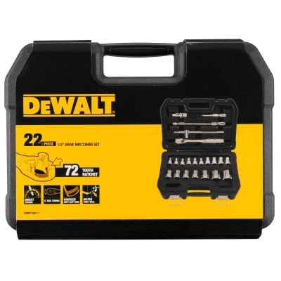 Набор торцевых головок DeWALT 1/2", 22 шт. (DWMT19241-1) - Фото 4 Набор торцевых головок DeWALT 1/2", 22 шт. (DWMT19241-1) - изображение 4