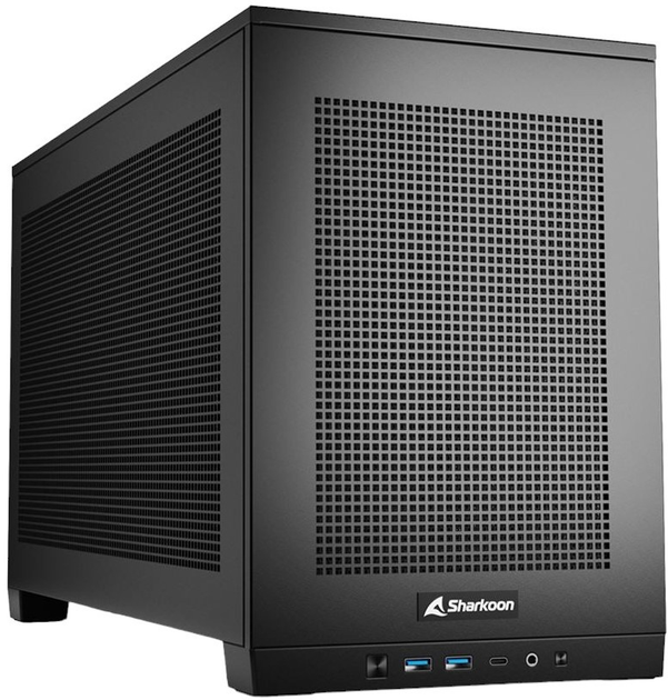 Obudowa Sharkoon Rebel C20 ITX RGB Black (4044951040520) - obraz 1