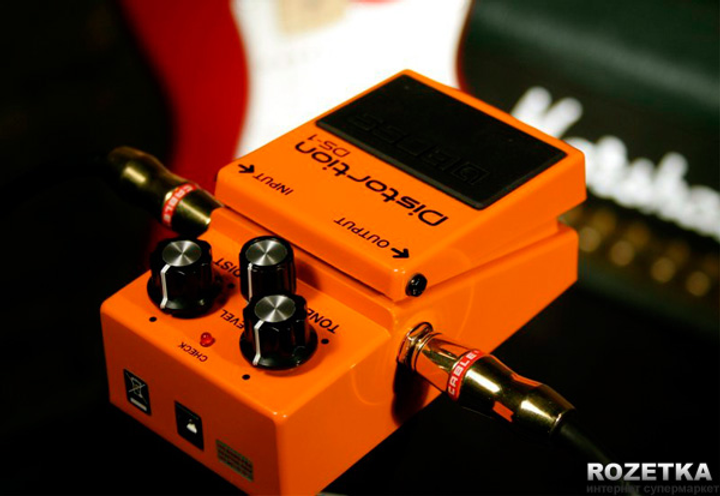 Педаль эффектов Boss DS-1 Distortion – фото, отзывы