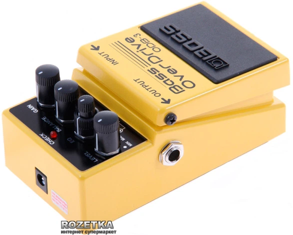 Педаль эффектов Boss ODB-3 Bass Overdrive – фото, отзывы