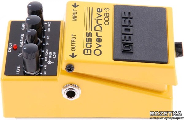 Педаль эффектов Boss ODB-3 Bass Overdrive – фото, отзывы