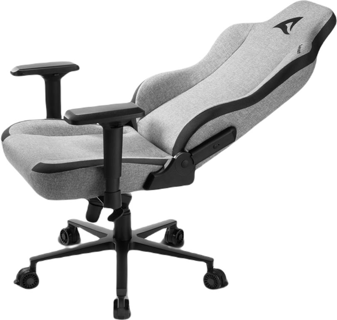 Ігрове крісло Sharkoon SKILLER SGS40 Fabric Gray/Black (4044951030712) - зображення 5