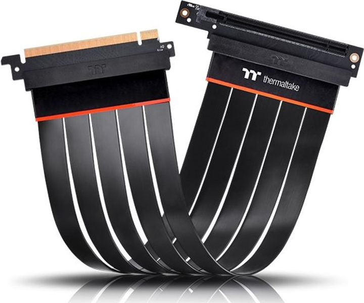 Riser Thermaltake TT Premium PCI-E 4.0 x16 90° 300 mm Black (4719512137772) - obraz 4
