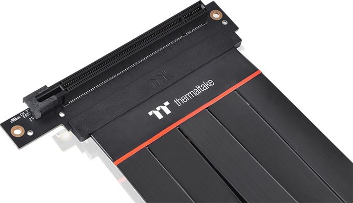 Riser Thermaltake TT Premium PCI-E 4.0 x16 90° 300 mm Black (4719512137772) - obraz 6