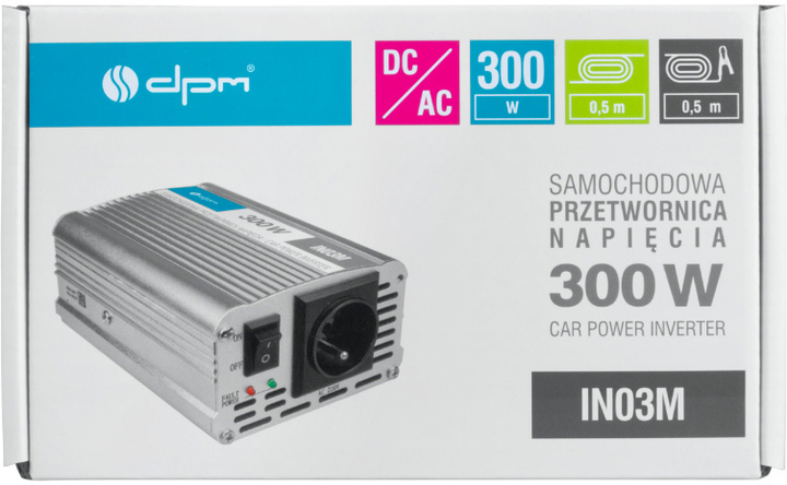 Автомобільний перетворювач напруги DPM 300 Вт (5906881221457) - зображення 14