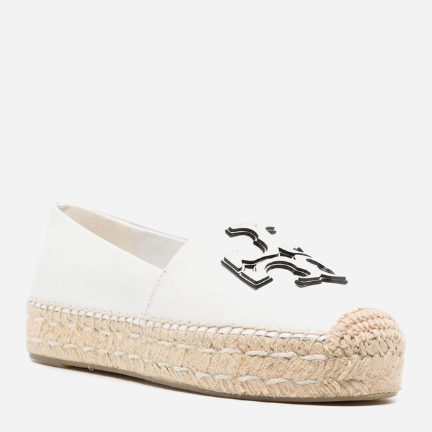 Espadryle damskie skórzane Tory Burch torb144346-109 40 (10US) Białe (196133575093) - obraz 2