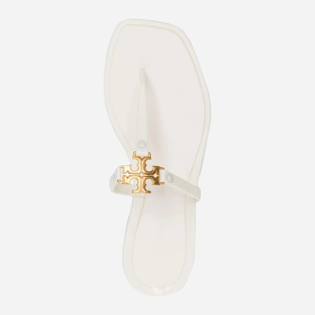 Klapki japonki damskie Tory Burch torb137704-102 36 (6US) Białe (196133571897) - obraz 4