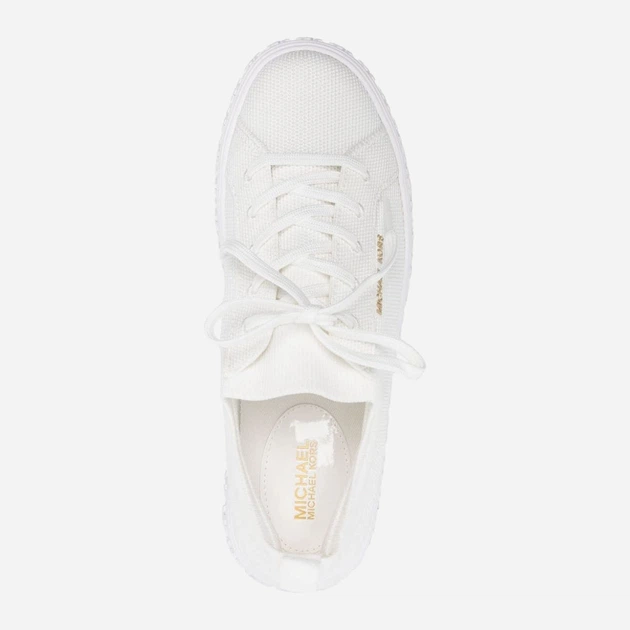 Жіночі кеди низькі Michael Kors mko43s4gvfs1d-085 38.5 (8.5US) Білі (197677245398) - зображення 4