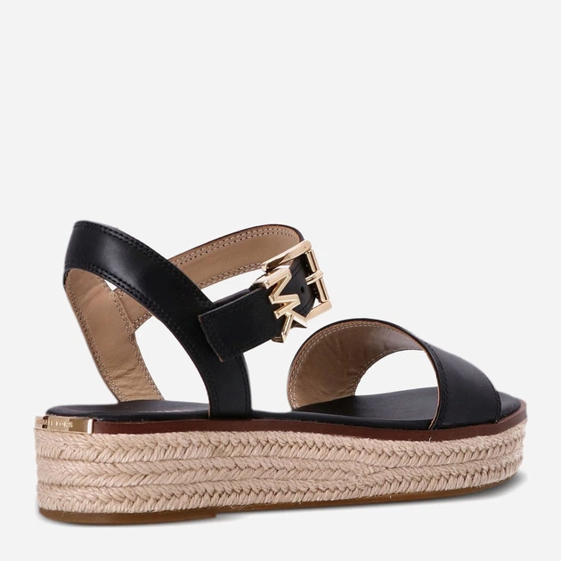 Sandały damskie skórzane Michael Kors mko40s4rifsal-001 39 (9US) Czarne (197677478130) - obraz 3