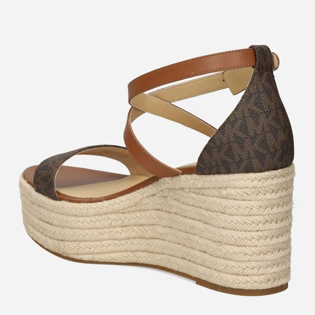 Жіночі босоніжки Michael Kors mko40s2sems1b-200 36 (6US) Коричневі (196108437449) - зображення 3