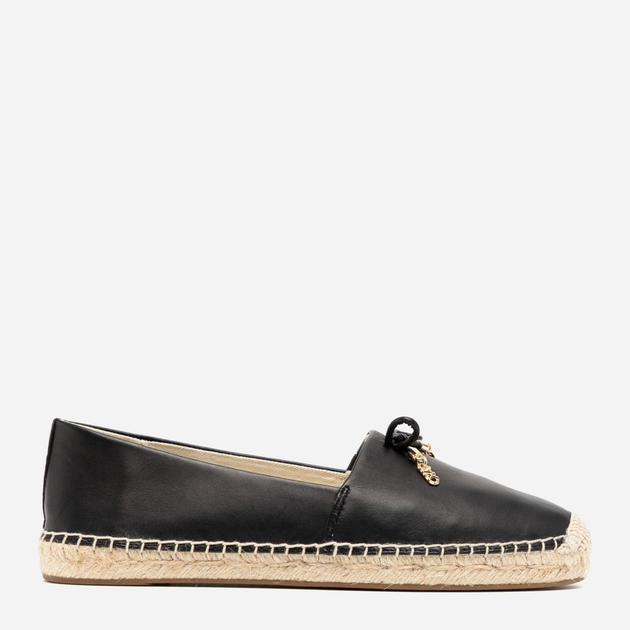 Espadryle damskie skórzane Michael Kors mko40r4nrfp1l-001 37.5 (7.5US) Czarne (197677060212) - obraz 1