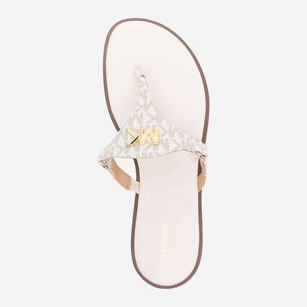 Жіночі в'єтнамки Michael Kors mko40r4jifaab-150 39 (9US) Нюдові (197677029141) - зображення 4