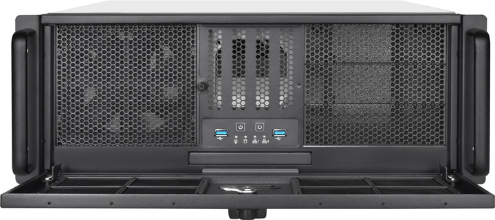 Корпус Silverstone RM400 Black/Silver (4710007226834) - зображення 7