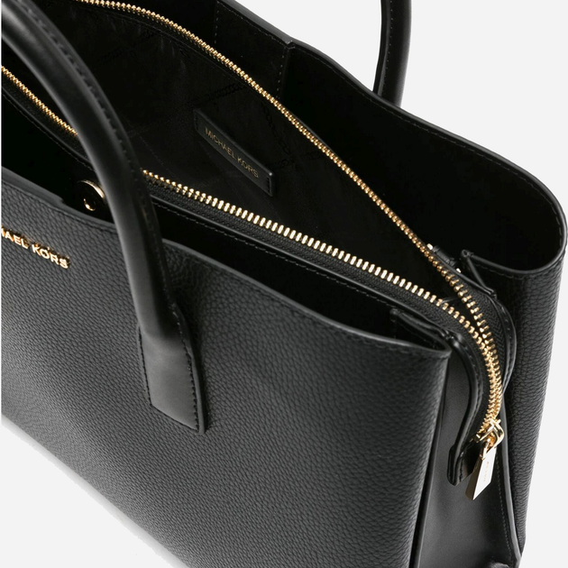 Torba aktówka damska ze skóry naturalnej Michael Kors mko30s4g9rs3t-001 Czarna (196237767592) - obraz 4