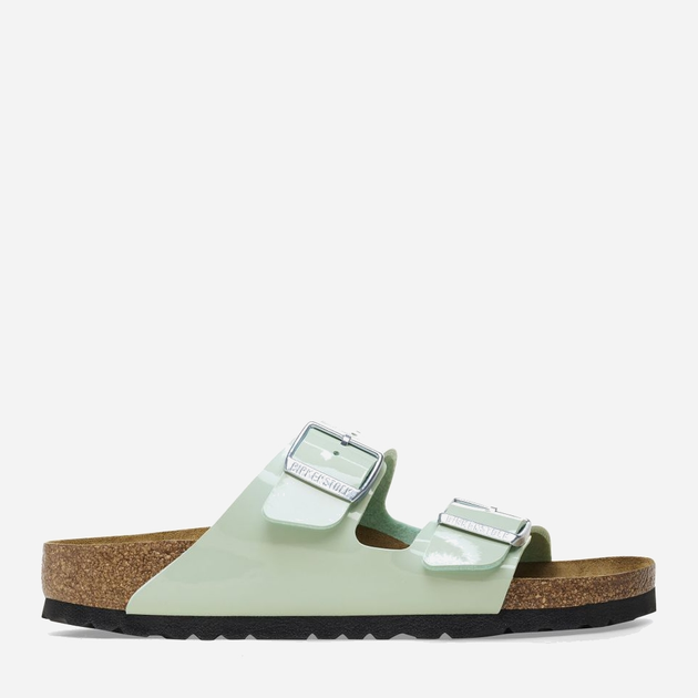 Жіночі шльопанці Birkenstock bir1026963 39 Зелені (4066648206163) - зображення 1