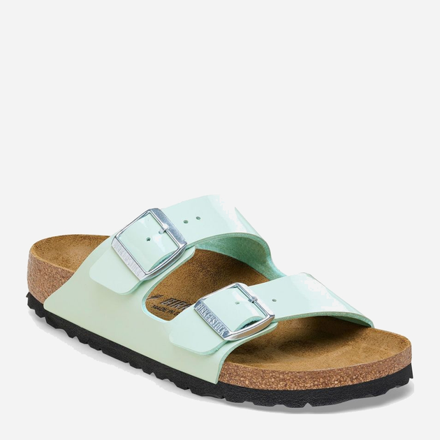 Жіночі шльопанці Birkenstock bir1026963 39 Зелені (4066648206163) - зображення 2