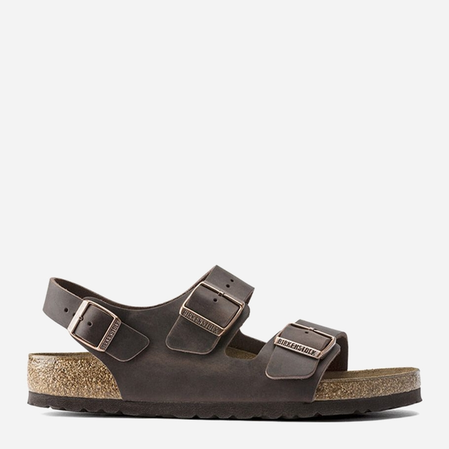 Чоловічі сандалі Birkenstock bir34871 46 Коричневі (4040714437989) - зображення 1