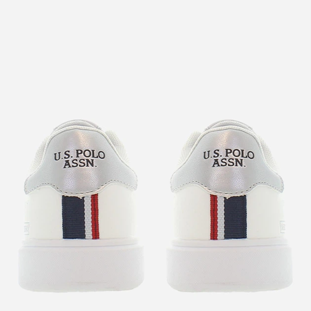 Sneakersy damskie do kostki U.S. Polo Assn uspmarlyn001w-whisil 41 Białe (8055197462614) - obraz 5