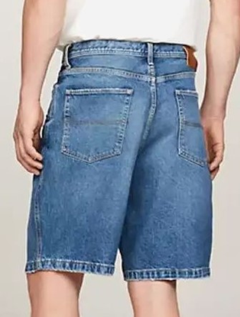 Spodenki jeansowe krótkie męskie Tommy Hilfiger thmw0mw351751be 32 Niebieskie (8720646451203) - obraz 2