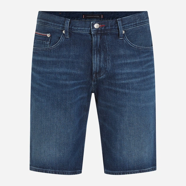 Spodenki męskie krótkie jeansowe Tommy Hilfiger thmw0mw351761bl 36 Niebieskie (8720646388097) - obraz 5
