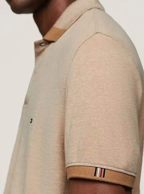 Koszulka polo męska Tommy Hilfiger thmw0mw34843rbl 2XL JasnoZielona (8720646383924) - obraz 4