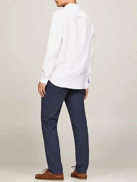 Koszula męska Tommy Hilfiger thmw0mw34602ycf 3XL Biała (8720646632015) - obraz 3