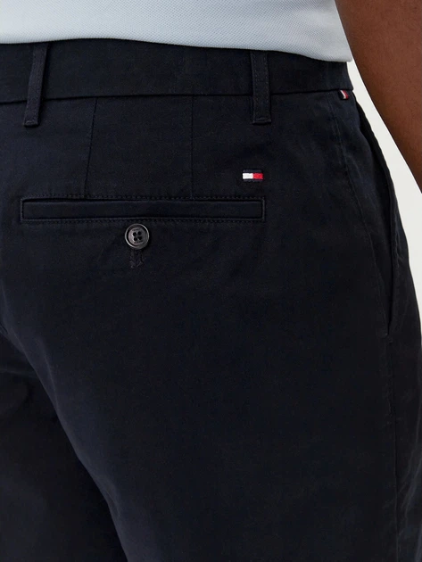 Шорти бавовняні короткі чоловічі Tommy Hilfiger thmw0mw23568dw5 31 Темно-сині (8720116928730) - зображення 5