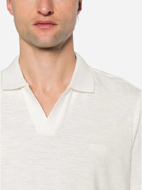 Koszulka polo męska Calvin Klein ckk10k112959yah XL Biała (8720109272765) - obraz 4