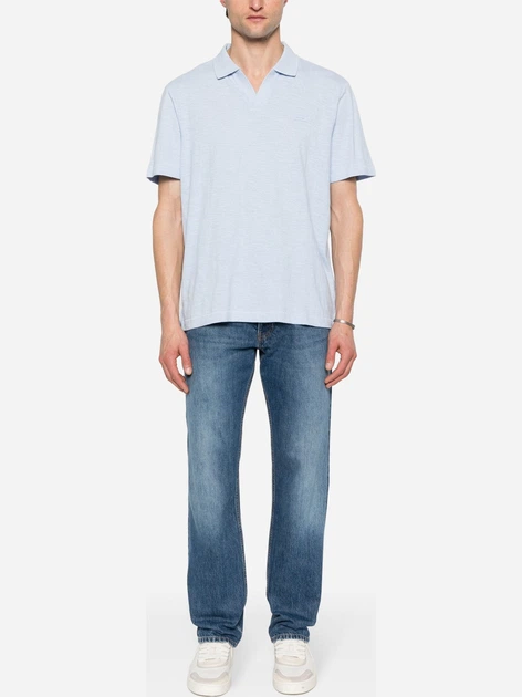 Koszulka polo męska Calvin Klein ckk10k112959cgk 2XL Niebieska (8720109273021) - obraz 3