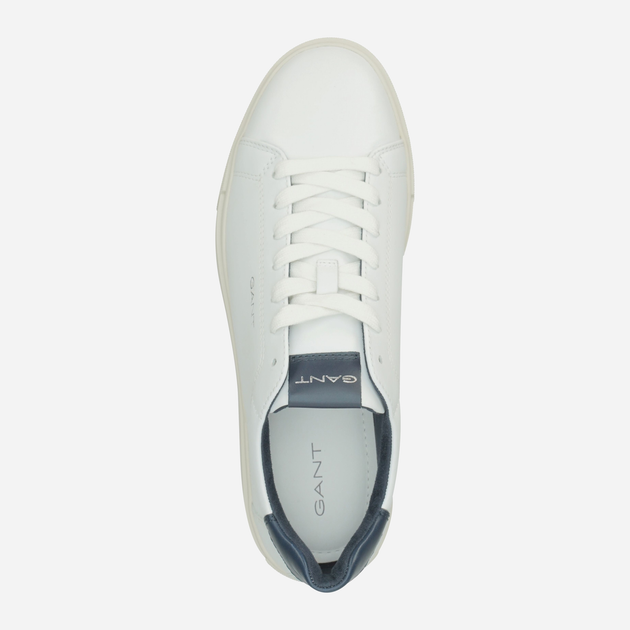 Sneakersy męskie do kostki skórzane Gant gant28631555-g316 42 Białe (4056734806605) - obraz 3