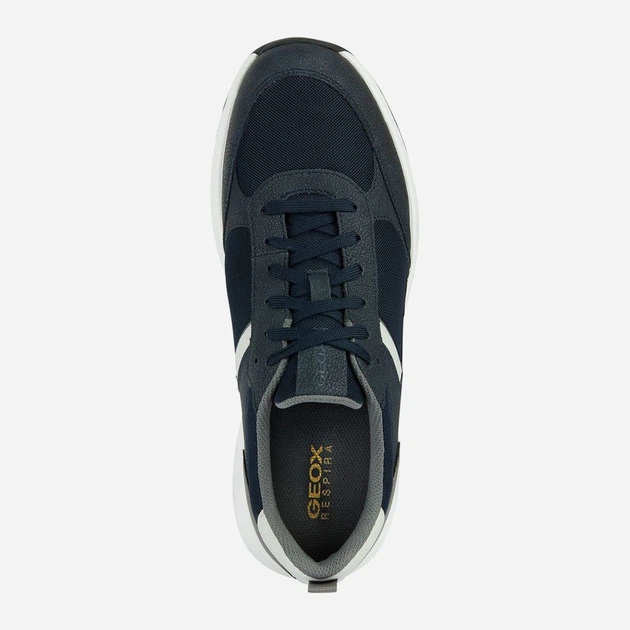 Чоловічі кросівки Geox geou45f1a014ekc4422 45 Сині (8056206505216) - зображення 4