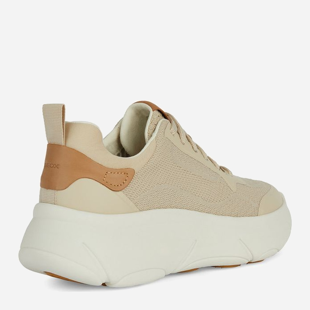 Sneakersy damskie Geox geod45nha06k9jc5322 39 Beżowe (8056206622036) - obraz 4