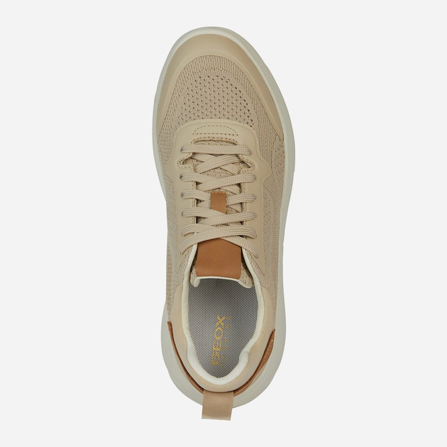 Sneakersy damskie Geox geod45nha06k9jc5322 38 Beżowe (8056206622029) - obraz 5