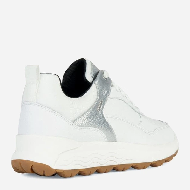 Жіночі кросівки Geox geod3626d0467bc0007 41 Білі (8056206350403) - зображення 4