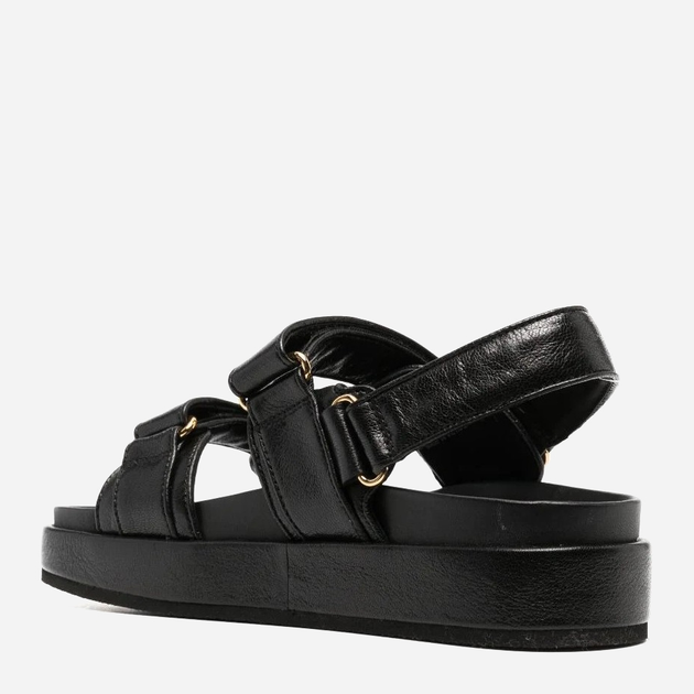 Жіночі сандалі Tory Burch torb144328-001 37.5 (7.5US) Чорні (196133676080) - зображення 4