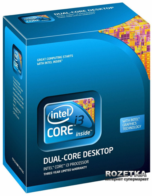 Процессор Intel Core i3-4340 3.6GHz/5GT/s/4MB (BX80646I34340) s1150 BOX ...
