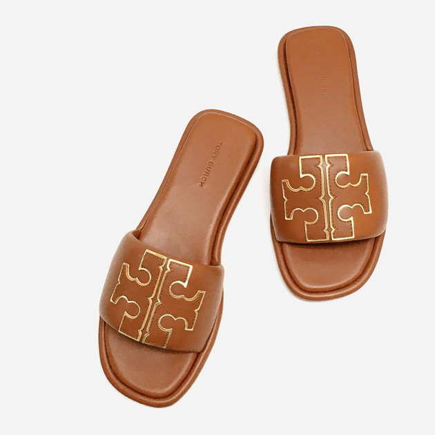 Klapki damskie Tory Burch torb79985-202 38 (8US) Brązowe (196133172285) - obraz 2