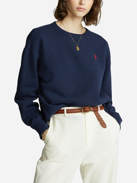 Світшот жіночий Polo Ralph Lauren prl211794395003 L Синій (3615739838403) - зображення 1