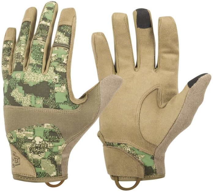 Рукавички тактичні Helikon-Tex Range Tactical Gloves A размер M PenCott WildWood / Coyote (RK-RNG-PO-4511A-B04) - зображення 1