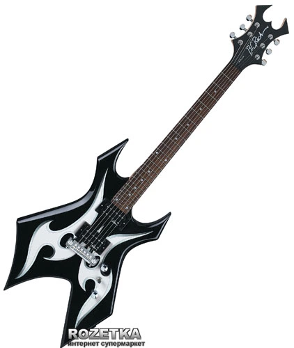 LORD ブラックメタル　blackl Электрогитара B.C. Rich Warlock Metal Master Blade (MMWGSVBK
