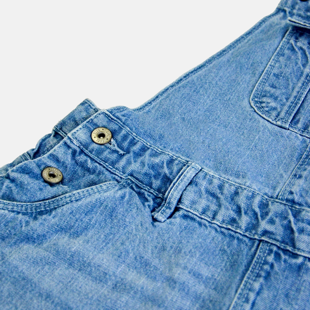 Ogrodniczki krótkie młodzieżowe dla dziewczynki jeansowy Cool Club CJG2420727 152 cm Denim (5903977133434) - obraz 3