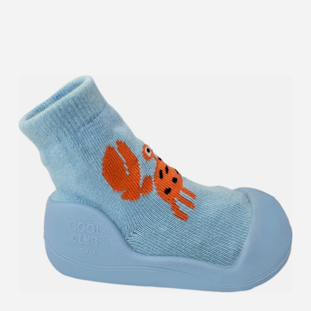 Дитячі текстильні тапочки для хлопчика Cool Club SOX1S22-CB396 25 Світло-сині (5903977303721) - зображення 1