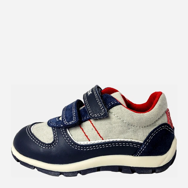Sneakersy chłopięce Geox B8232A08510-C1297 26 Szary/Granatowy (8058279180482) - obraz 3