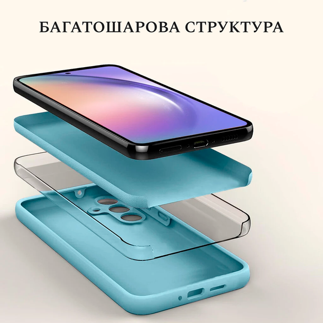 Чохол Silicone case Camera Protective Xiaomi Redmi Note 13 4G (13) фіолетовий Lilac - зображення 7