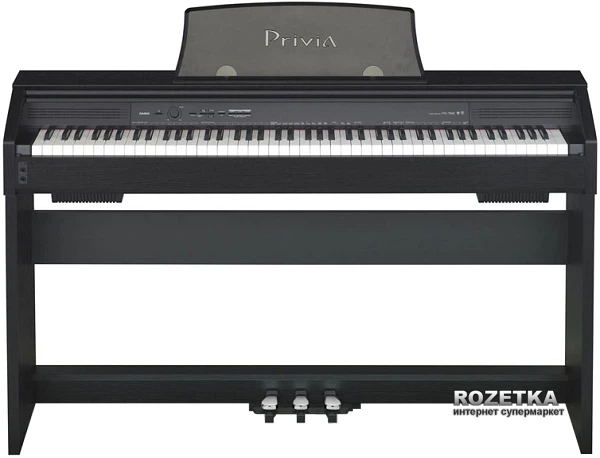 【電子ピアノ】CASIO PX-750BK Цифровое пианино Casio Privia PX-750 BK - чёрный, купить за 55 990
