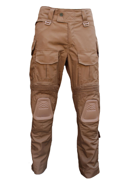 Брюки боевые G3 Combat Pants с наколенниками Pancer Protection Браун Койот 54 - изображение 1